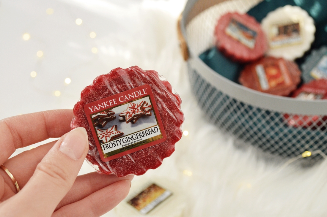 wosk yankee candle frosty gingerbread